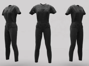 Жіночий одяг 02 3D Модель