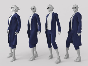 Woman Mannequin 3 Modelo 3D