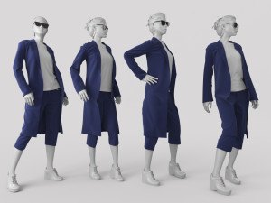 Woman Mannequin 3 Modelo 3D