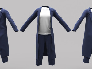 Female Clothing 03 3D Model
