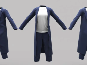 Жіночий одяг 03 3D Модель