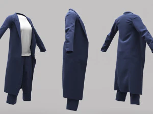 Female Clothing 03 3D Model