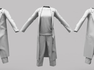 Female Clothing 03 Modelo 3D