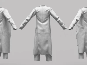Female Clothing 03 3D Model