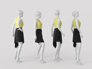 Woman Mannequin 4 3D Model