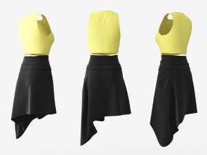 Female Clothing 04 3D 模型