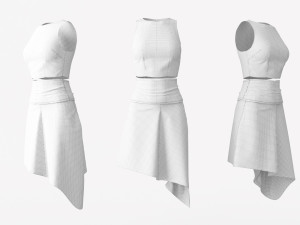 Female Clothing 04 3D 模型