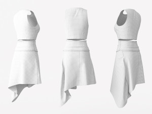 Female Clothing 04 3D 模型