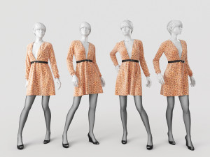 Woman Mannequin 5 3D 模型