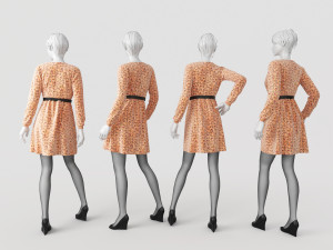 Woman Mannequin 5 3D 모델