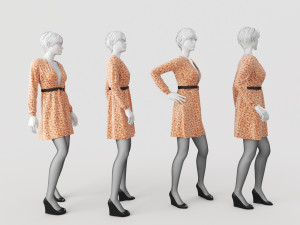 Woman Mannequin 5 3D 모델