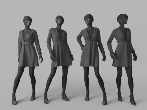 Woman Mannequin 5 3D 모델