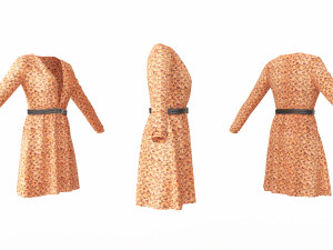 Female Clothing 05 3D Model