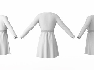 Female Clothing 05 3D Model