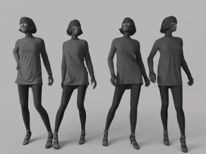 Woman Mannequin 6 Modelo 3D