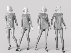 Woman Mannequin 6 Modelo 3D