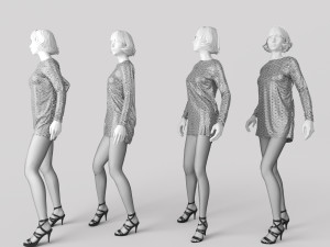 Woman Mannequin 6 Modelo 3D