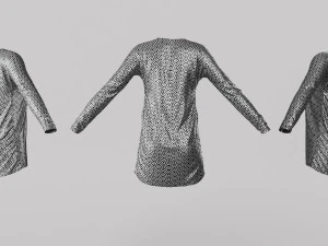 Female Clothing 06 3D Model