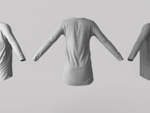 Female Clothing 06 3D Model