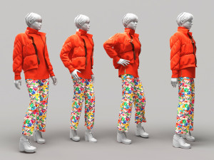 Woman Mannequin 8 3D Модель