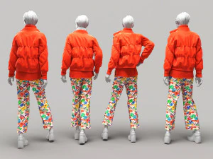 Woman Mannequin 8 3D Model