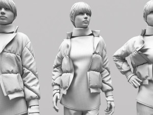 Woman Mannequin 8 3D Модель