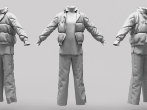 Female Clothing 08 Modelo 3D