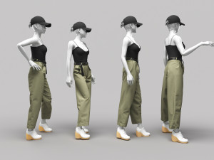 Woman Mannequin 9 3D Модель