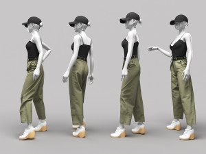 Woman Mannequin 9 3D Модель