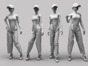 Manichino donna 9 Modello 3D