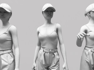 Woman Mannequin 9 3D Модель