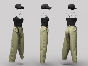 Female Clothing 09 Modelo 3D