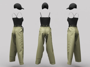 Female Clothing 09 Modelo 3D