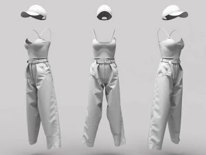 Female Clothing 09 3D Model