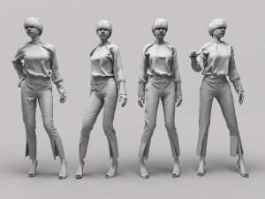 Woman Mannequin 10 Model 3D