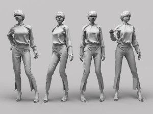 Woman Mannequin 10 3D Model