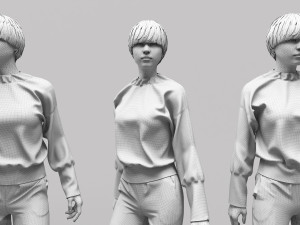 Woman Mannequin 10 Model 3D