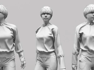 Woman Mannequin 10 3D Model