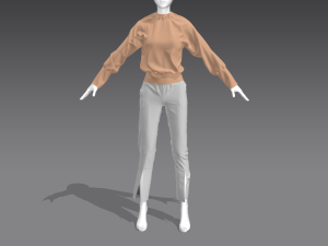 Woman Mannequin 10 Model 3D