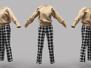 Жінка-манекен 10 3D Модель