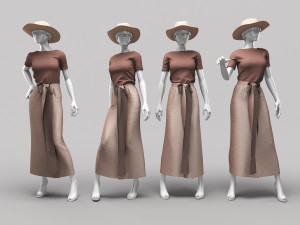Woman Mannequin 11 3D 模型
