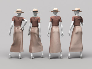 Woman Mannequin 11 3D Модель
