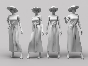 Woman Mannequin 11 3D Модель