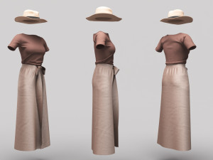 Female Clothing 11 Modelo 3D