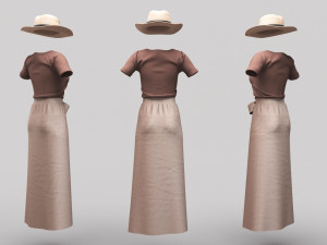 Female Clothing 11 Modelo 3D