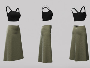 Female Clothing 12 Modelo 3D
