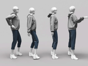 Woman Mannequin 13 Model 3D
