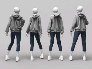 Woman Mannequin 13 3D Model
