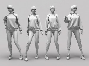 Woman Mannequin 13 Model 3D