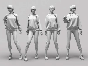 Woman Mannequin 13 3D Model